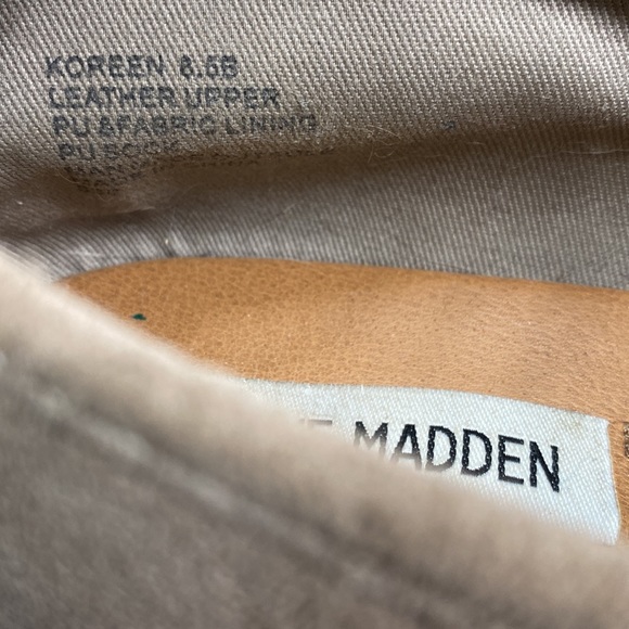 Steve Madden Koreen women’s size 8.5 suede platform espadrilles - Picture 5 of 6